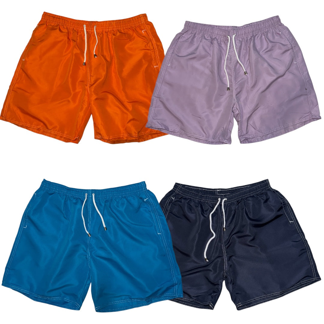 Kit 4 Shorts Tactel Masculinos P ao GG4 | Overbeach