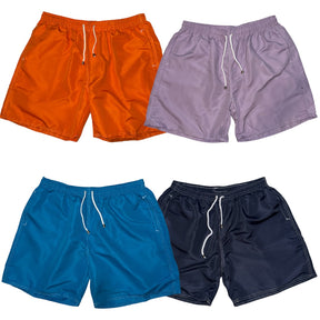 Kit 4 Shorts Tactel Masculinos P ao GG4 | Overbeach