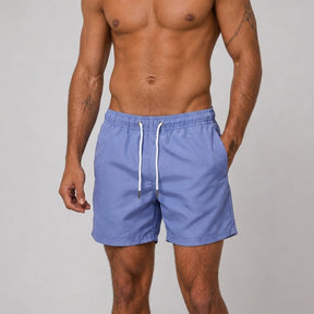 Kit 5 shorts tactel Overbeach - cor azul bebê