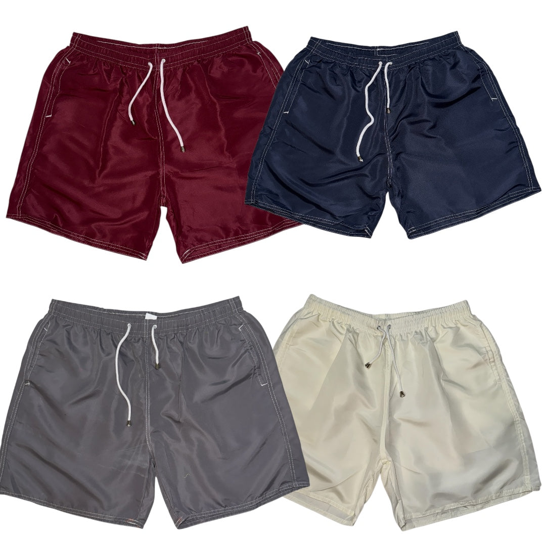 Kit 4 Shorts Tactel Masculinos P ao GG4 | Overbeach