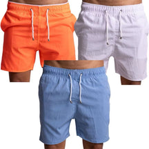 Kit 3 Shorts Tactel Masculinos Praia | Overbeach
